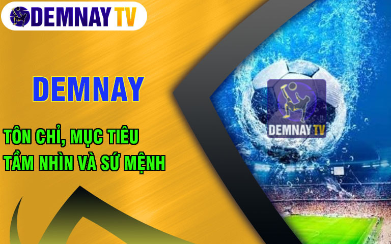 Tôn chỉ, mục tiêu, tầm nhìn và sứ mệnh của Demnay TV